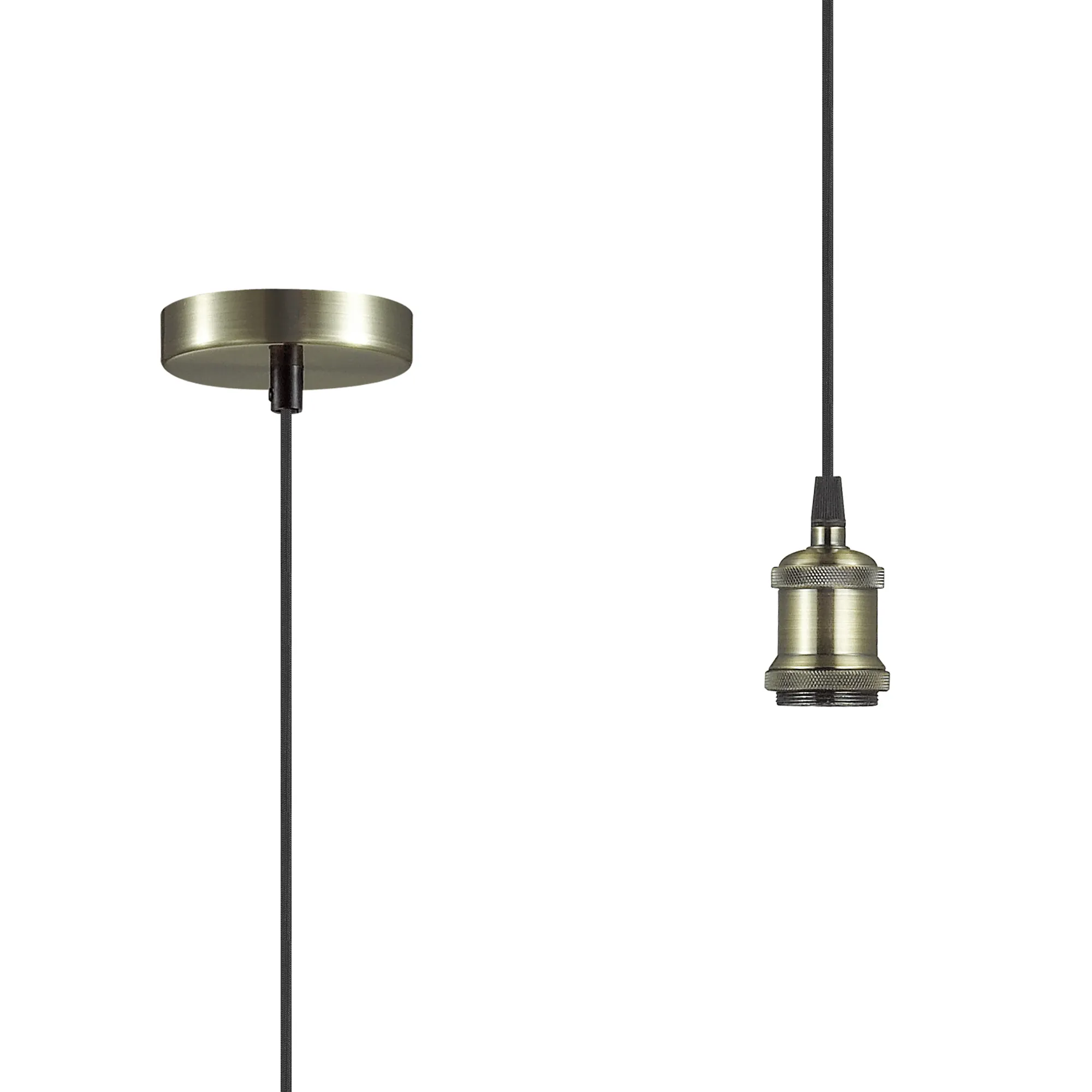 Walter-Antique Brass Ceiling Lights Deco Single Pendant